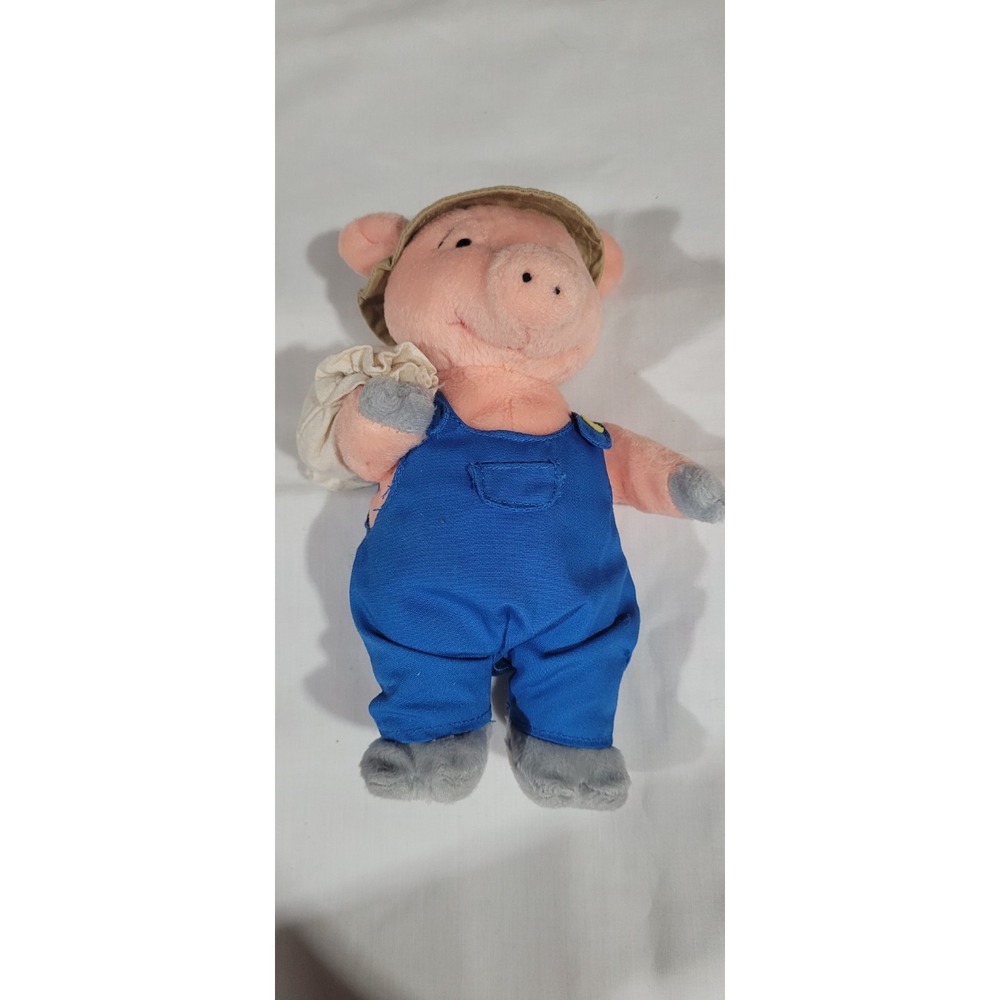 Peter Cottontails Fairy Tale Friends Plush THIS LITTLE PIGGY PIG Stuffed Toy 8"